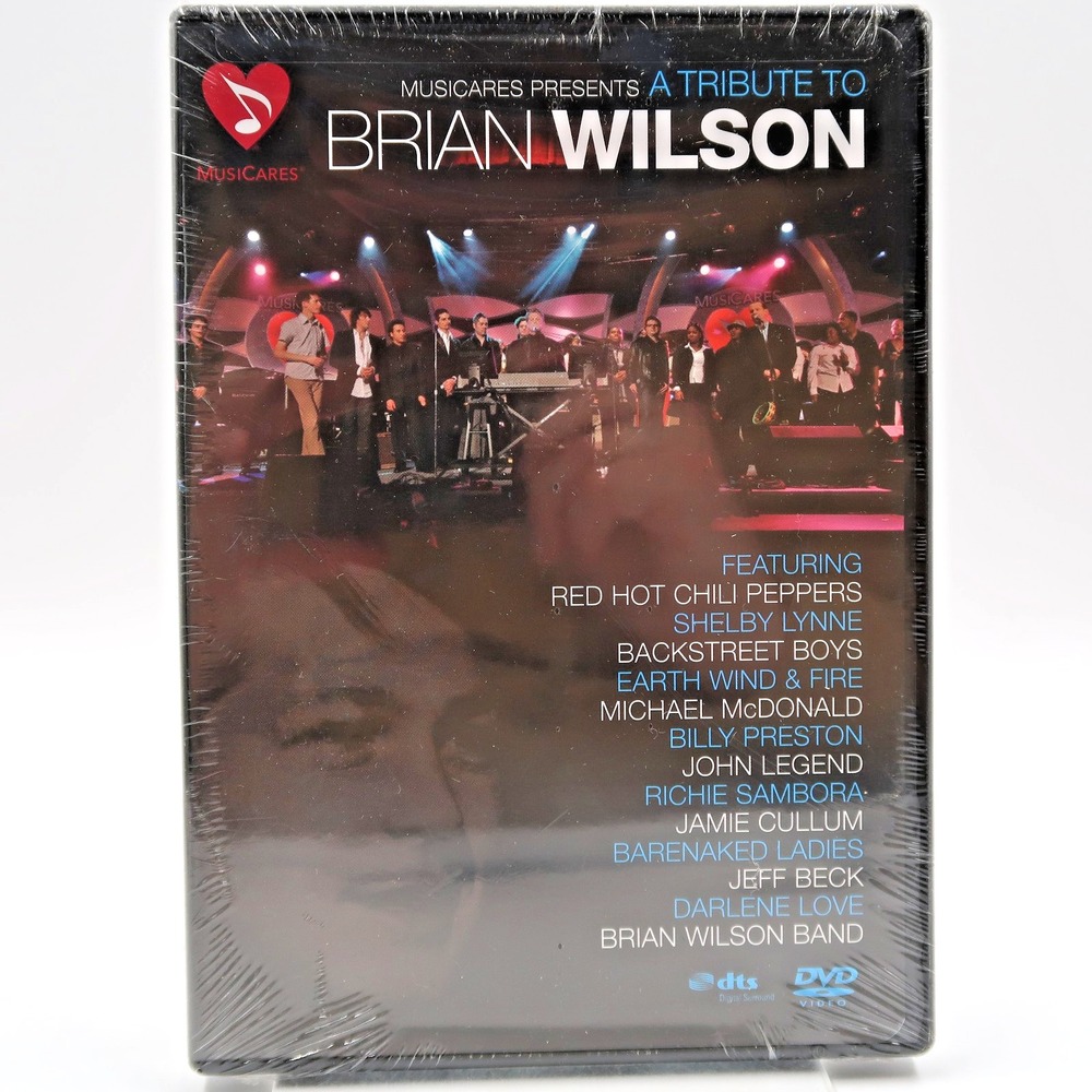 A Tribute To Brian Wilson DVD 2007 Red Hot Chili Peppers John Legend Jeff Beck